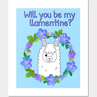 Will you be my valentine? Posters and Art